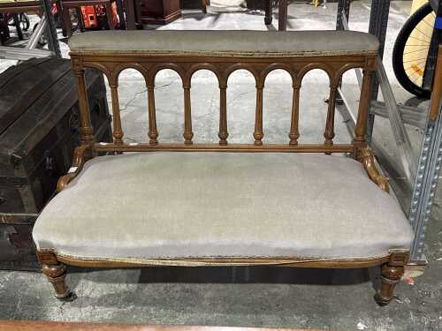 Two seater Victorian sofa