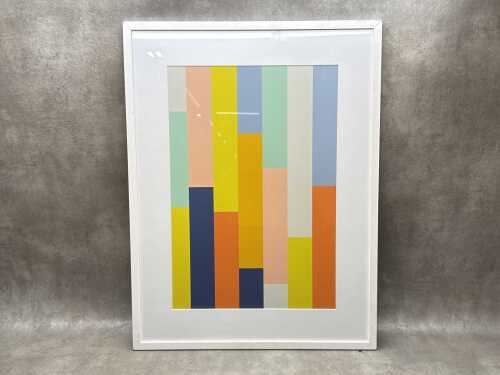 Artist unknown, Summer Stripes. Print on paper