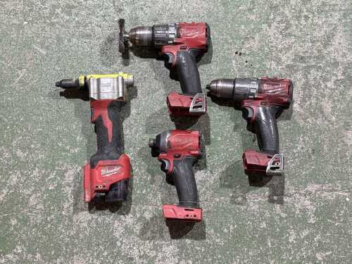Milwaukee Fuel cordless power tools