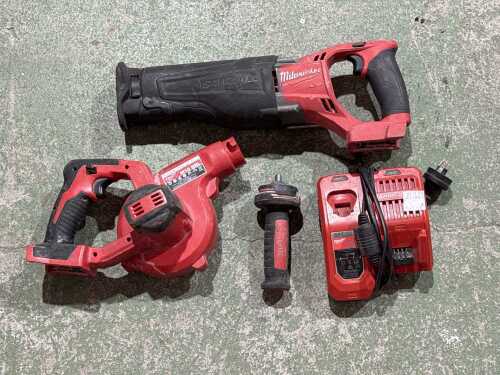 Milwaukee cordless power tools