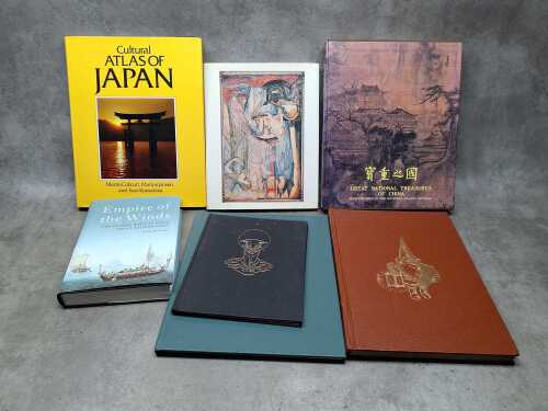 Assorted books including gardening, culture, history