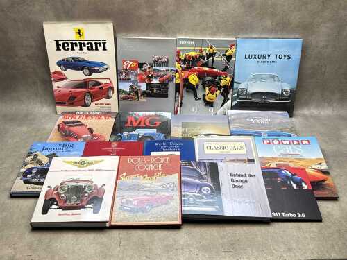 Car books, including Classic Cars