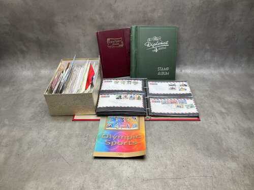 First Day covers and stamps, including United Kingdom