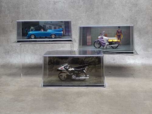 Eight Eaglemoss Batman collectible die-cast Automobilia