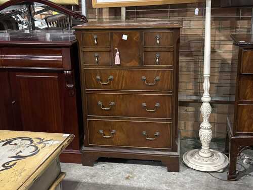 Timber chest of drawers