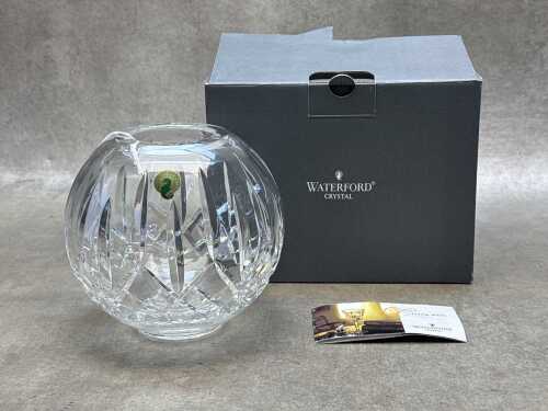 Waterford Crystal 'Lismore' cut crystal rose bowl