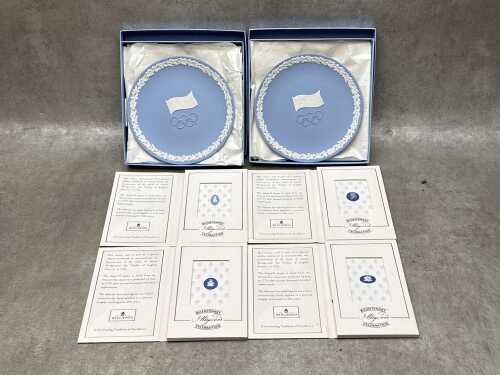 Wedgwood Jasperware decorative items, including the 2000s Olympic collection