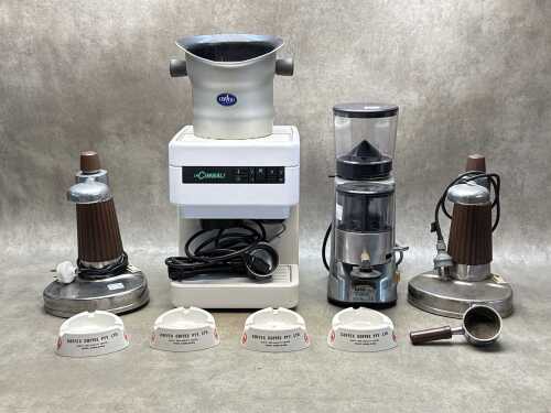 Italian coffee making equipment, including La Cimbali 'Domus Classic'