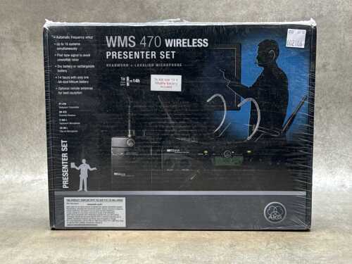 AKG wireless presenter set model WMS470