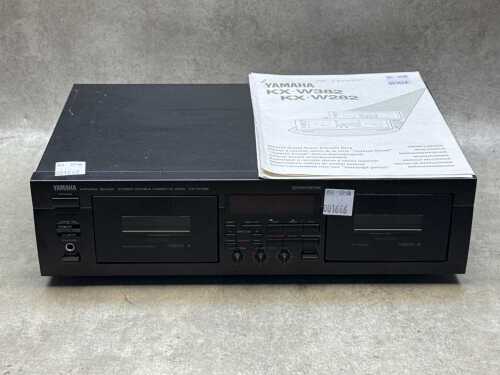 Yamaha KX-W382 stereo double cassette deck