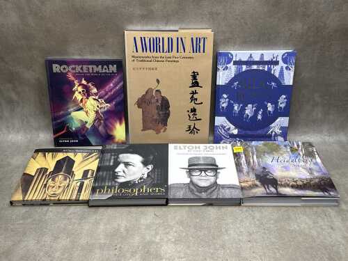 Art and music reference books, including Art Deco Masterpieces of Art