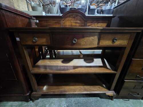 Victorian cedar dumbwaiter