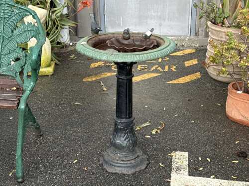 Cast Iron Bird Bath