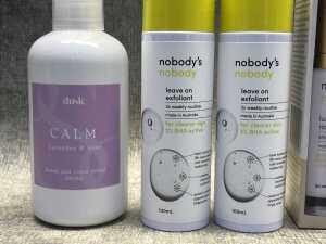 Group of Nobody's Nobody Beauty products - 2