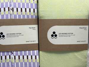 Sheet Society sheet & pillow set size K - 2