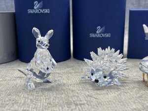 Group of Swarovski crystal glass figures - 3