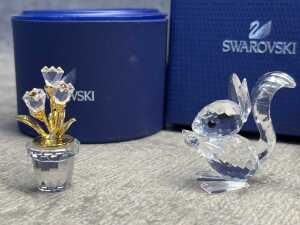 Group of Swarovski crystal glass figures - 5