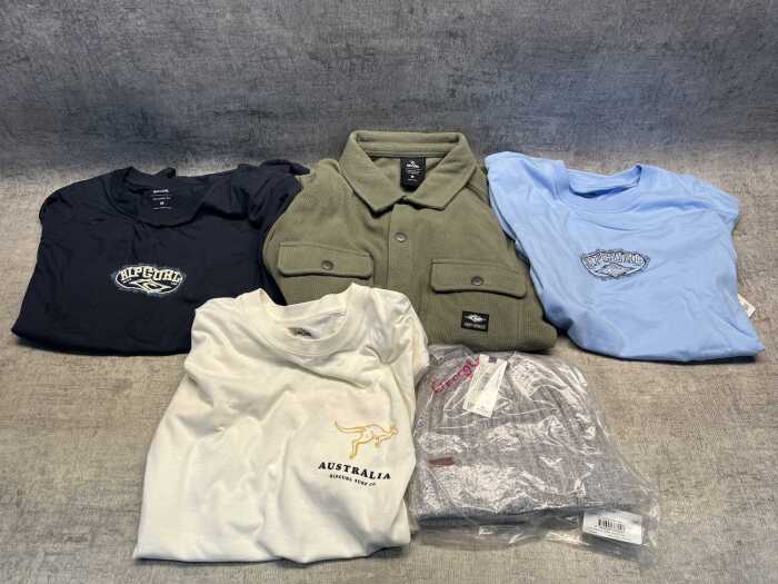 Group of Ripcurl clothing size M