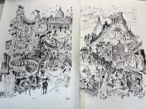 Group of Papas art prints - 4