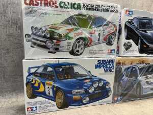 Four Tamiya model cars - 2