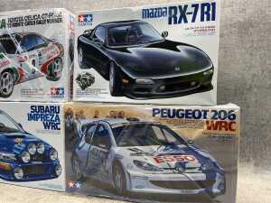 Four Tamiya model cars - 3