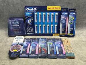 Group of Oral B products
