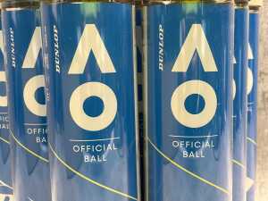 Nine packs of Dunlop Australian Open Official Balls - 3