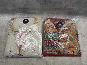 Two Manarika dresses size XL
