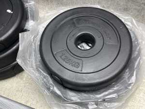 Meteor dumbell bar & weights - 2