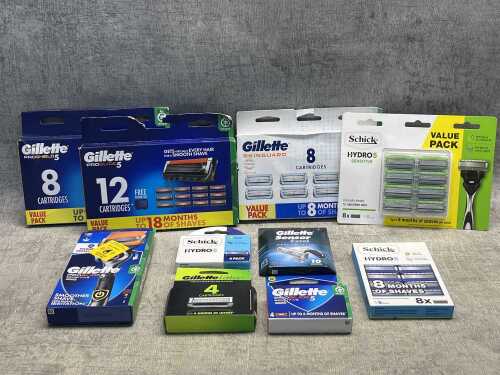 Group of shaving products