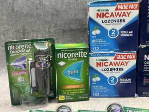 Group of smoking cessation products - 3