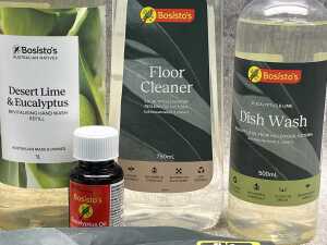 Group of Bosisto's cleaning products - 3