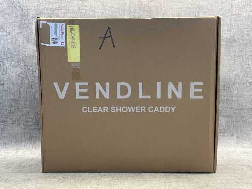 Vendline clear shower caddy