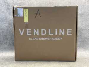 Vendline clear shower caddy