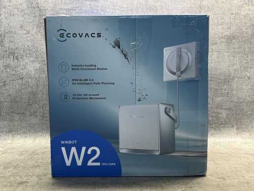 Ecovacs Winbot W2 Pro Omni window cleaning robot