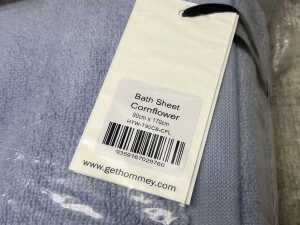 Two Hommey bath sheets - 3