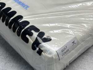 Hommey quilt cover & fitted sheet size K - 2