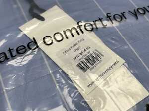 Hommey quilt cover & fitted sheet size K - 5