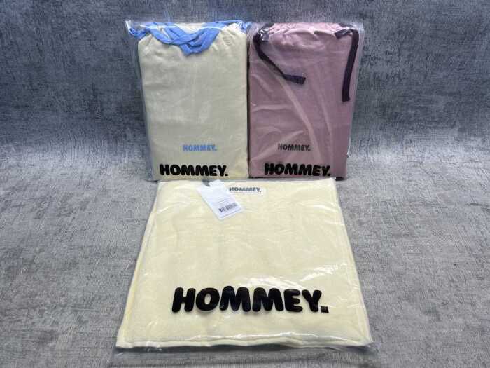 Two Hommey pillowcase pairs & two face washers