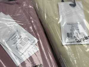 Two Hommey pillowcase pairs & two face washers - 4