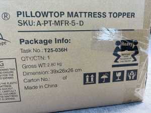 Two Starry Eucalypt mattress toppers - 3