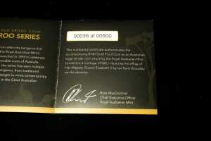 20th Anniversary Edition Kangaroo Series 2013 $100 0.999 gold proof coin, 1 troy ounce - 4