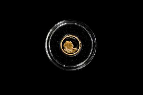 2013 Frilled Neck Lizard $2 0.999 gold proof coin, 0.5 grams