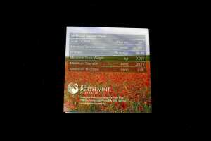 2008 90th Anniversary of the End of World War I $25 0.999 gold proof coin, 1/4 ounce, 7.77 grams - 5