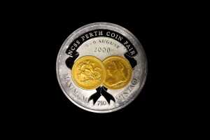 2000 Perth Coin Fair coin and medallion set in 0.999 silver totalling 4 troy ounces - 3