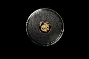 2013 St. George and the Dragon half-crown 0.375 or 9 carat gold coin, 1 gram