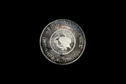 The Perth Mint Western Australia, round silver ingot, 1 troy ounce