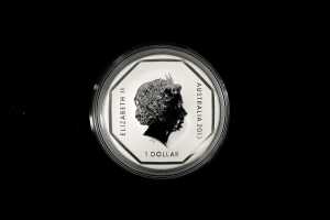 2013 Australian Road Signs Series Kangaroo $1 0.999 silver frosted uncirculated coin, 1 troy ounce - 2