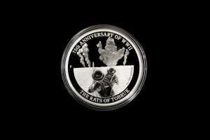 2016 The Rats of Tobruk 75th Anniversary of WWII 0.999 silver proof coin, 1 troy ounce