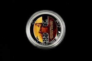 2003 Golden Pipeline 100th Anniversary $1 0.999 silver proof coin, 1 troy ounce